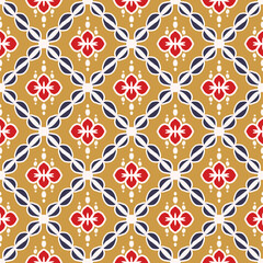 pattern batik flower damask ethnic boho ikat texture tribal geometric background