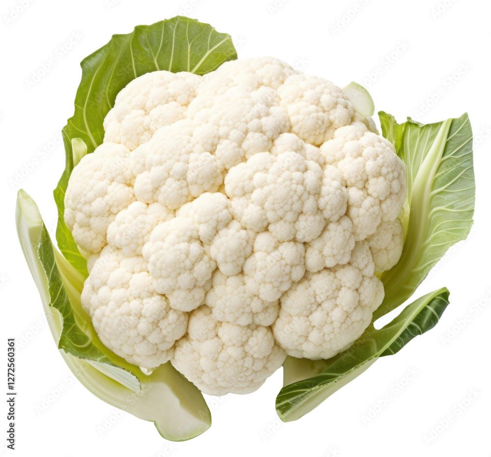 Poster PNG Cauliflower cauliflower vegetable white.