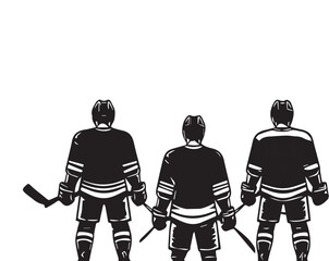 Hockey four 4 players EPS Vector, hockey EPS Vector, hockey two three players name EPS Vector, hockey flag game day EPS Vector, Hockey goalie EPS Vector, Hockey Puck EPS Vector