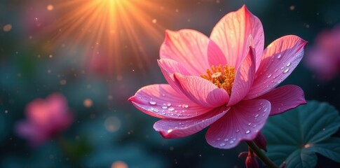 Lacelike petals, glistening beads, dawn's embrace , lace, texture