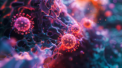 A highly detailed microscopic world