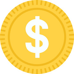 달러 동전 벡터 일러스트