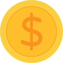 달러 동전 벡터 일러스트