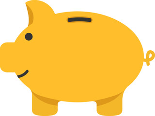 돼지 저금통 벡터 일러스트