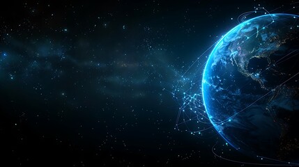 Global network connection over the world