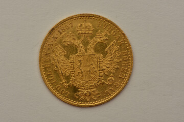 1 Ducat Gold  coin  ,1867