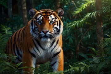 Obraz premium tiger in the jungle