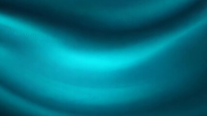 Deep Cyan Ombre Background with Fluid Ripple Effect for Marketing, Online Portfolios, and Social Media Visuals