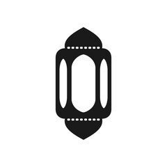 silhouette ramadan lanterns. for islamic mosque or arabian lighting, illustration of lantern to ramadan