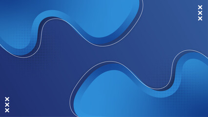 Gradient waves abstract background