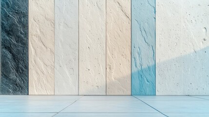 Minimalist Stone Wall Texture Background  Modern Interior Design  Neutral Colors  Architec