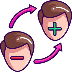 Positive Change Icon