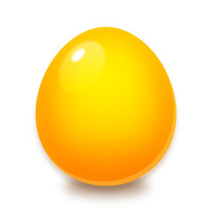 vector illustration of a golden egg