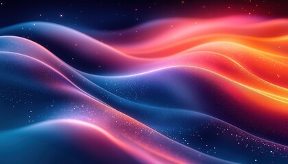 Fototapeta premium Meta Spirituality Digital Flow Background Abstract Light Waves Texture