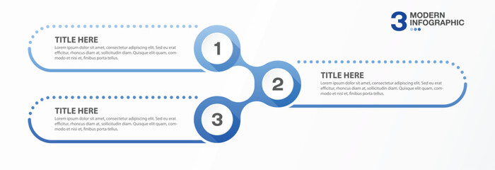 3 process infographic.