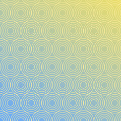 Japanese style geometric gradient background