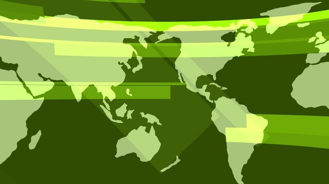 international news background animation. 3d rotated earth technology news animated. News background full screen blue world map earth globe animation.