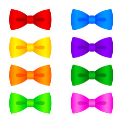 set of bow ties