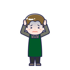 カフェ店員／男性 26