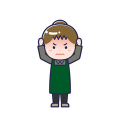 カフェ店員／女性 27