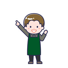 カフェ店員／男性 05