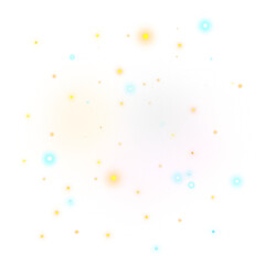 colorful point of light illustration