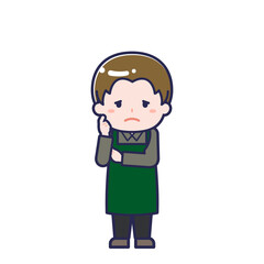 カフェ店員／男性 19