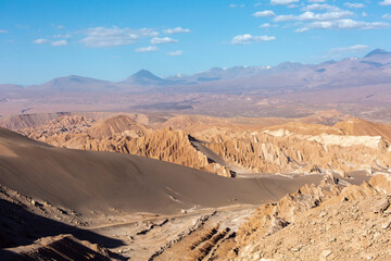 Licancabur volcano in the Atacama Desert seen from Death Valley