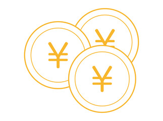 Fototapeta premium お金のイラスト