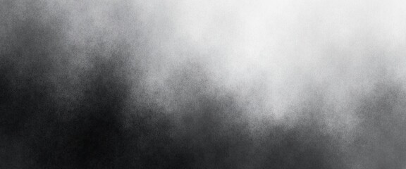 Fototapeta premium Abstract Black and White Gradient Fog Texture Background