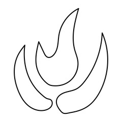 Fire set vector design big pack of flame icon
