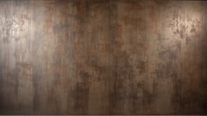 Rustic Metal Wall Texture  A Dark Brown Patina Background for Design Projects