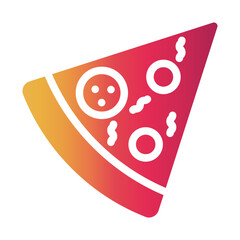 pizza Gradient icon