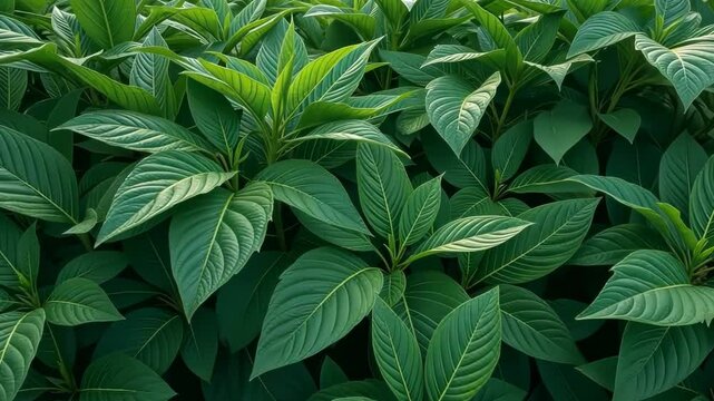 Dark green leaves are perfect for rich and detailed backgrounds