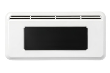 Fototapeta premium Modern electric wall-mounted heater isolated with transparent background