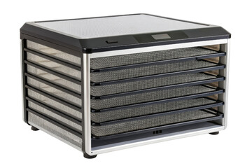 Fototapeta premium Electric food dehydrator isolated with transparent background