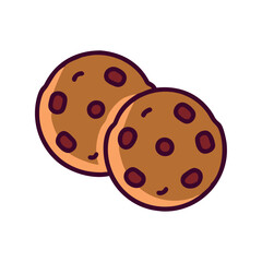 cookies with chocolate chips