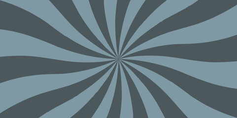 Retro abstract explosion gray vintage ray sunrise star sunbeam texture background. vector illustration circle light banner cartoon add design.	