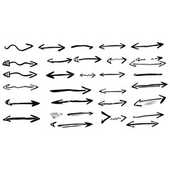vector set of arrows