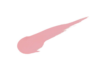 Pink watercolor background. Artistic hand paint. Isolated on transparent background.
