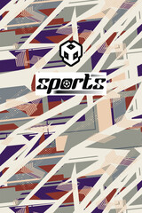 Trendy Sports Jersey Collection Custom Design Soccer Basketball Football Esports Futuristic Fashionable Vibrant Color Bold Pattern