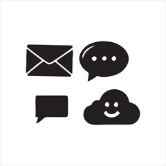 social media speech bubble