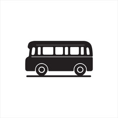 vector illustration of a bus