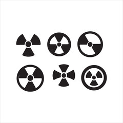 radiation warning sign