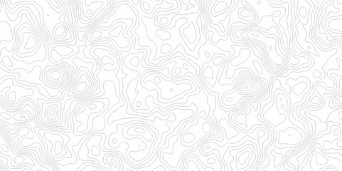 Abstract minimal The patter discovery vector topo map creative discovery White wave grid stripe line map topography. vector geographic contour mounted map background.	