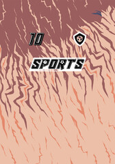 Professional Jersey Design High Resolution Vector Graphics Soccer Basketball Football Esports Abstract Geometric Minimalist Style
