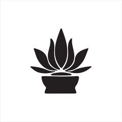 vector illustration of a lotus flower