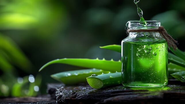 Refreshing Aloe Vera Gel: Natural Beauty Elixir