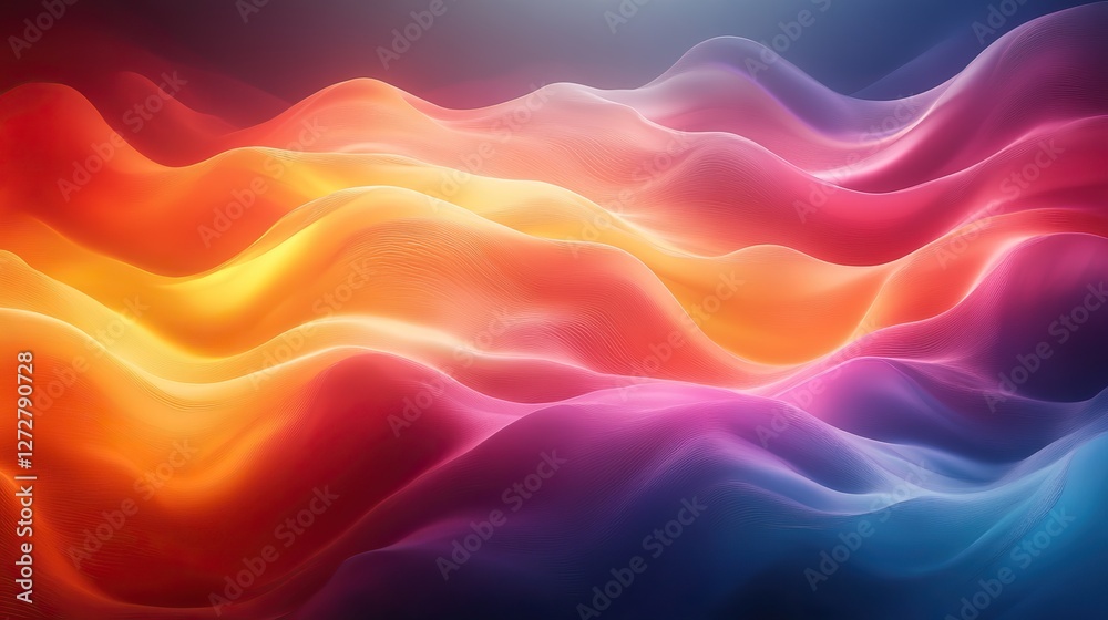 Poster abstract background with waves abstract colorful background background with vibrant colors