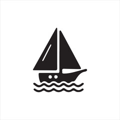 Fototapeta premium sailing ship on a white
